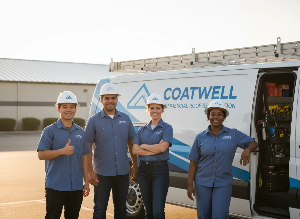 Commercial roof coating company in East Otis, MA